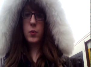 Транс дрочит в электричке